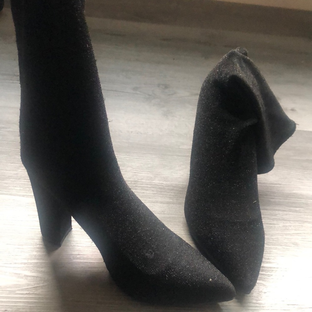 Black heels
